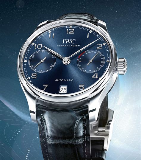 iwc portuguese blue replica|iwc portugieser chronograph.